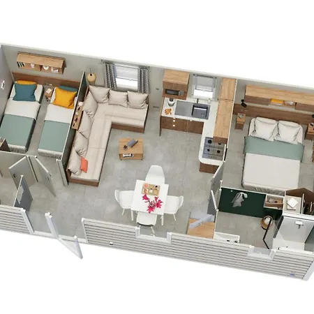 Mobil-home Vi07 La Carabasse Vias-plage Camping